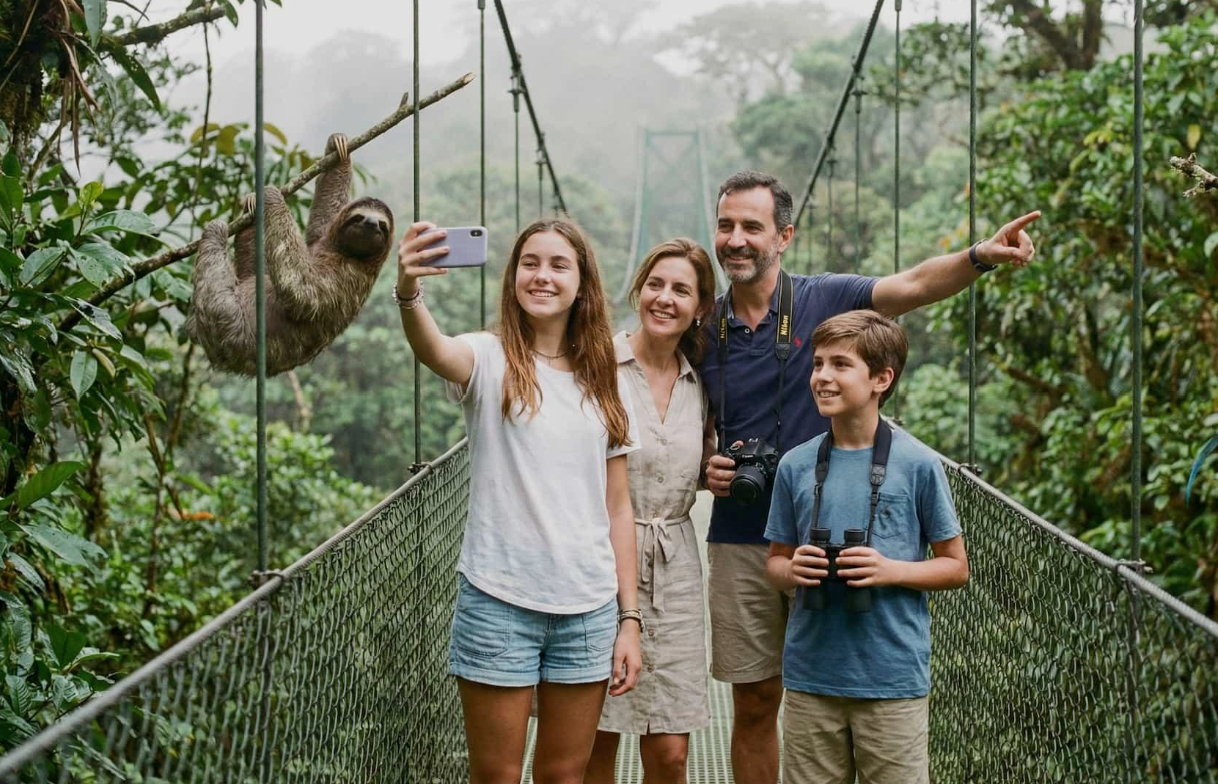 Costa Rica en familia